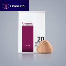 Plaster dental material Super Gemma 20CAD/CAMmodeling
