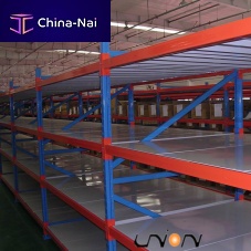 Wire mesh racking decking ISO9001, ISO14001for step beams