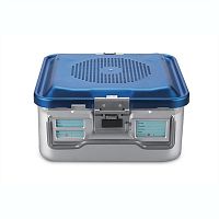 Instrument sterilization container for endoscopesnon-perforated