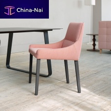 Contemporary chair LONG ISLANDindoorfabricleather