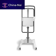 Potter-Bucky on casters with flat panel detector