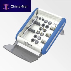 Dental implant surgery instrument kit Axiom® Multi Level®dental prostheticscustomizable