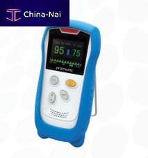 Hand-held pulse oximeter HOSPICAREmedicalbattery-poweredwith separate sensor