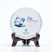 Zirconia dental material 3D Plus Multilayer for dental onlaysCAD/CAMfor dental crowns
