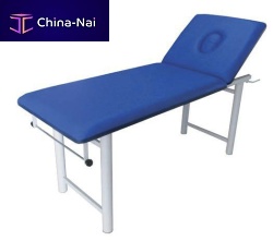 Physiotherapy examination table FZYOTABLE 1000 manualwith adjustable backrest2-section