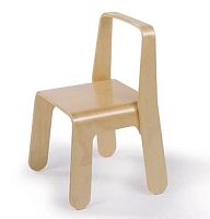 Contemporary chair LOOK-MEmolded plywoodchild'shome