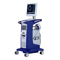 On-platform ultrasound system CORE Mobilefor intravascular ultrasound imagingtouchscreen