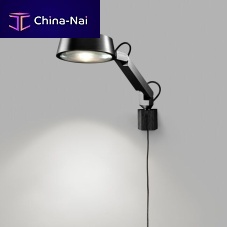Contemporary wall light DARK W1 indooraluminumround