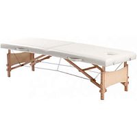 Mechanical massage table portablewith adjustable height backrest2-section