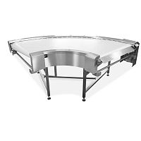 Belt conveyor positioningwidedough