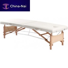 Mechanical massage table portablewith adjustable height backrest2-section