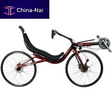 Crank-propelled recumbent bicycle Zelusadultred