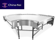 Belt conveyor positioningwidedough