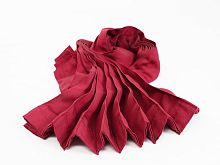 Fabric aircraft cabin curtain