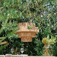 Pendant lamp ropeoriginal designfor outdoor use
