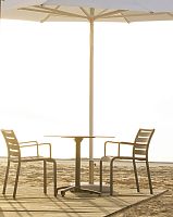 Contemporary chair LANDoutdoorindooraluminum
