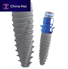 Cylindro-conical dental implant INNO SLA-SH Submerged Short titaniuminternalconical