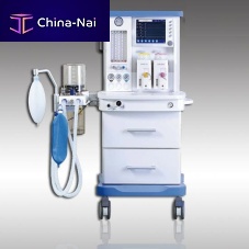 Pediatric anesthesia workstation S6100trolley-mountedwith gas scavenging systemwith electronic gas mixer