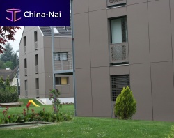 Partition wall decorative panel FORMBOARD TOP PINE - MULTI FAMILY HOUSE TGERWILENfor exterior fittingswall-mountedin wood fiber