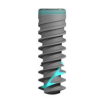 Cylindro-conical dental implant Cyclone dental implanttitaniumtaperedinternal hexagon