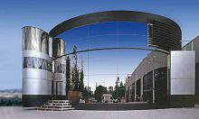 Laminated glass panel GEWE-COMPOSITEtransparentfor facadeflat