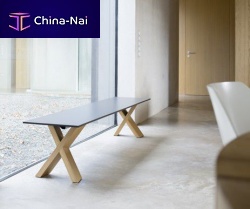 Contemporary garden bench X-MANHPL
