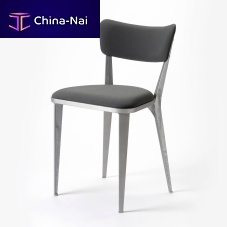 Contemporary chair THE BA3indoorfabriccast aluminum base