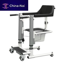 Electric patient transfer chair XFL-QX-YW06commodeon casterslift
