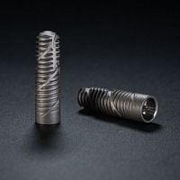 Cylindrical dental implant GTBtitaniumconicalstraight