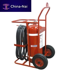 Halon fire extinguisher B674 for airportfor aircraftwheel-mounted