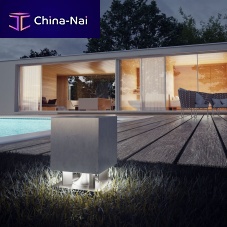 Floor lamp CIMENTOcementcontemporaryoutdoor