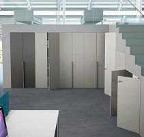 Office storage wall GALAXY : LISCIAwooden