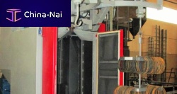 Hook shot blasting machine VK BASICfor metalautomaticcontinuous