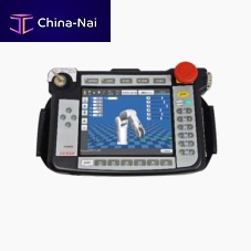 Robot controller with teach pendant touch screen