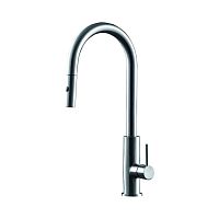 Washbasin mixer tap AC381SSshowerdeck mountedchromed metal