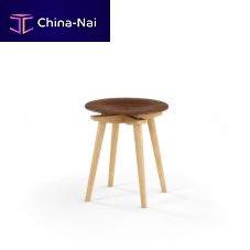 Scandinavian design stool CCoakwalnut