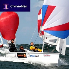 Multiple sailing dinghy C55skiffregattainstructional