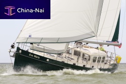 Cruising sailboat Enksail NK 46with enclosed cockpitwith bowsprit