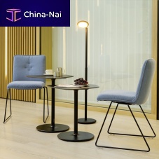 Contemporary chair BATCHindoorfeltmetal base
