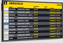 Airport flight information display system IS-FIDS