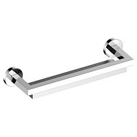 Wall-mounted shelf 19058contemporarychromed metalfor hotel