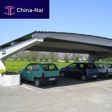 Concrete carport CARPORTScommercialwith solar panel