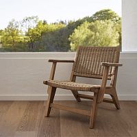 Contemporary lounge chair Eyapaperteakliving room