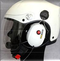 Paramotor helmet FALCONfor ultralight trikefor gyrocoptersopen face