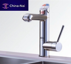 Countertop mixer tap ALL-IN-ONEchromed metalkitchen1-hole