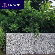 Modular gabion ECCOFENCE ALUBOX seriesfor erosion controlprotectionwall