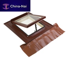 Aluminum roof window SKY ONE 2.0projectionpivotingsingle-glazed