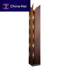 Floor-standing lamp Vettestainless steelcontemporaryoutdoor