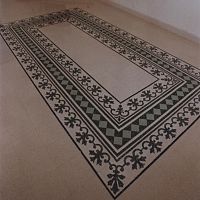Cement border tile OMBRAmarble dustfor floors