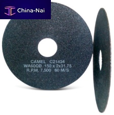 Metal cutting disc diamond-coatednon-reinforced